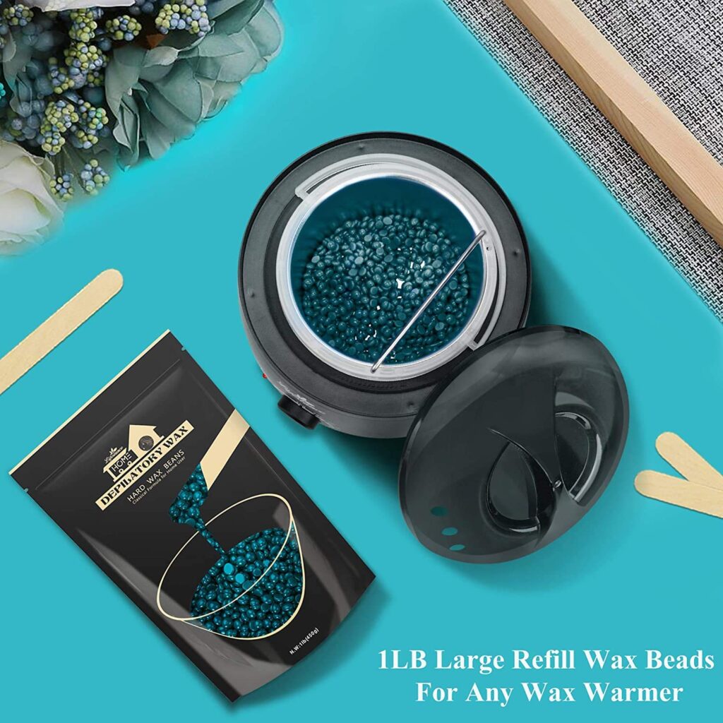 Hard Wax Beads Lifestance Wax Beans Hair Removal Kit 1lb Blue Wax